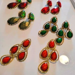 Set of 5 Amrita Singh Earrings